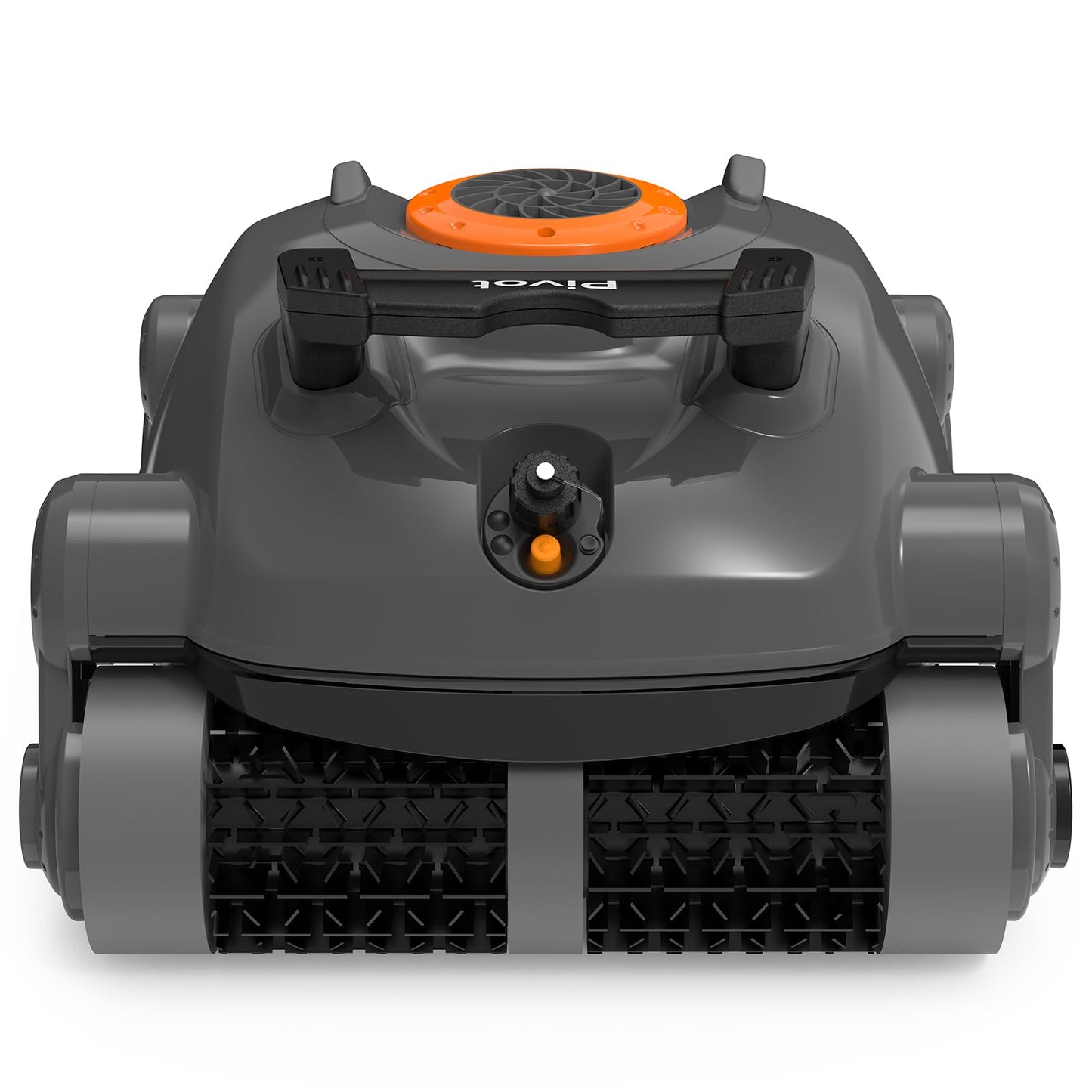 Gosvor Pivot Cordless Robotic Cleaner,Wall Climbing,Extended Battery Life,Self-Parking,Automatic Pool Vacuum for Inground Pools up to 1,100 Sq.ft,Gray