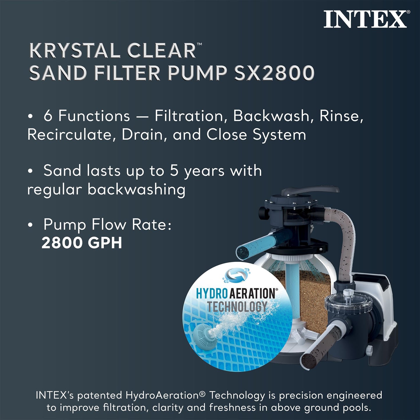 Intex 26373EH 32ft x 16ft x 52in Ultra XTR Frame Above Ground Rectangular Swimming Pool Set with Sand Filter Pump, Ladder, Cover, & Maintenance Kit