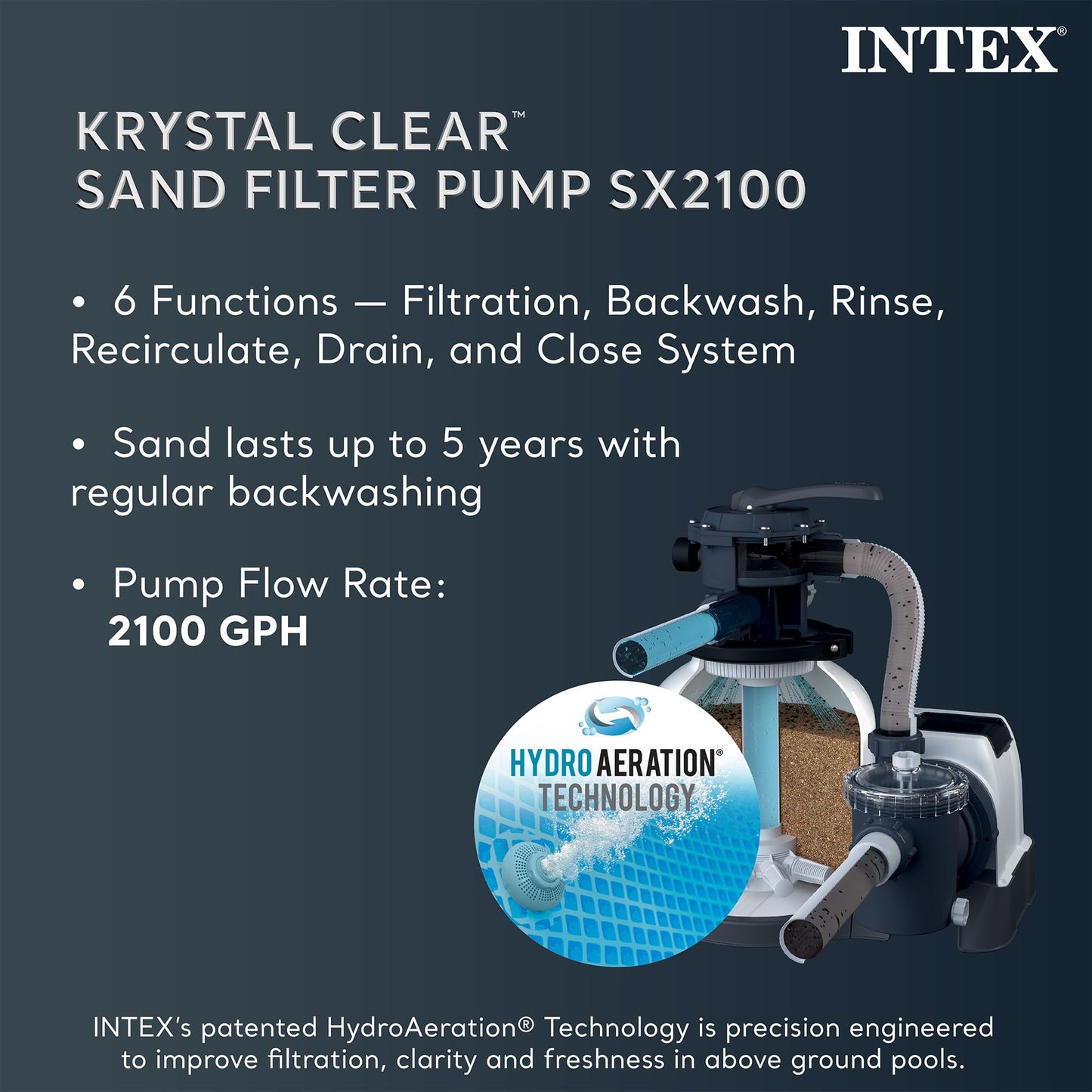 Intex Ultra XTR Frame 18' x 52" Above Ground Swimming Pool with Sand Filter Pump, Ladder, Cover, & Maintenance Accessory Kit with Vacuum and Skimmer