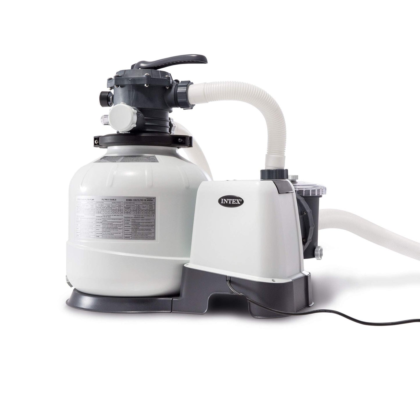 Intex Ultra XTR Deluxe Above Ground Swimming Pool Set, Includes Cartridge Sand Filter Pump, SuperTough Puncture Resistant, Rust Resistant, 24' x 52"