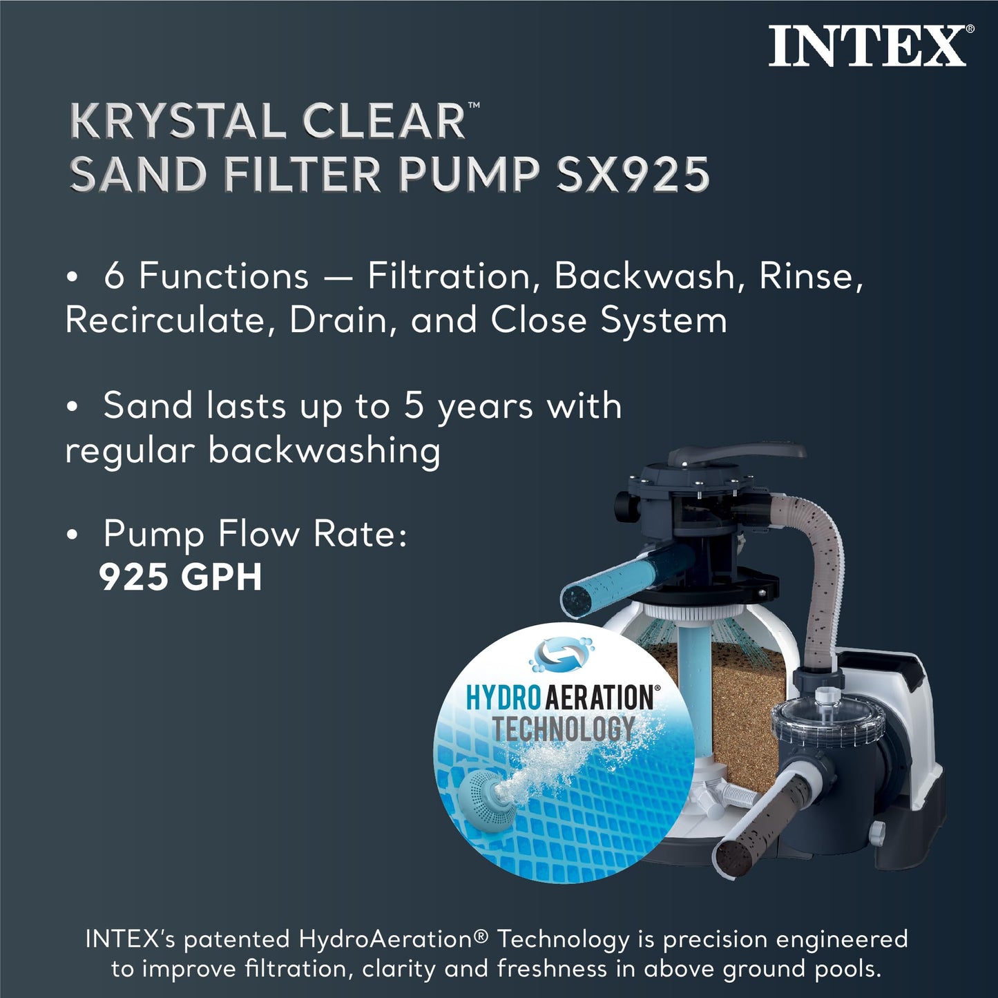 Intex Ultra XTR Frame 14' x 42" Round Above Ground Outdoor Swimming Pool Set with Sand Filter Pump, Ladder, Ground Cloth, and Pool Cover